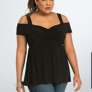 Torrid Cold Shoulder Babydoll